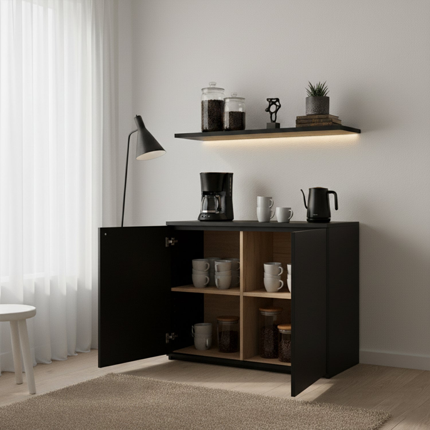 Modern Coffee Corner